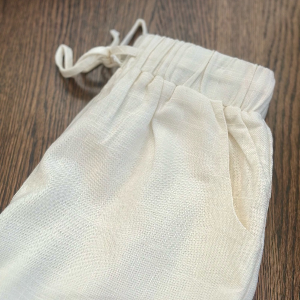 Hot & Delicious Ivory Drawstring Pants - Picture 6 of 15